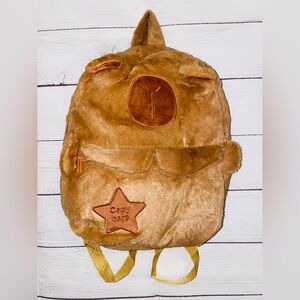 Capybara Plush Backpack